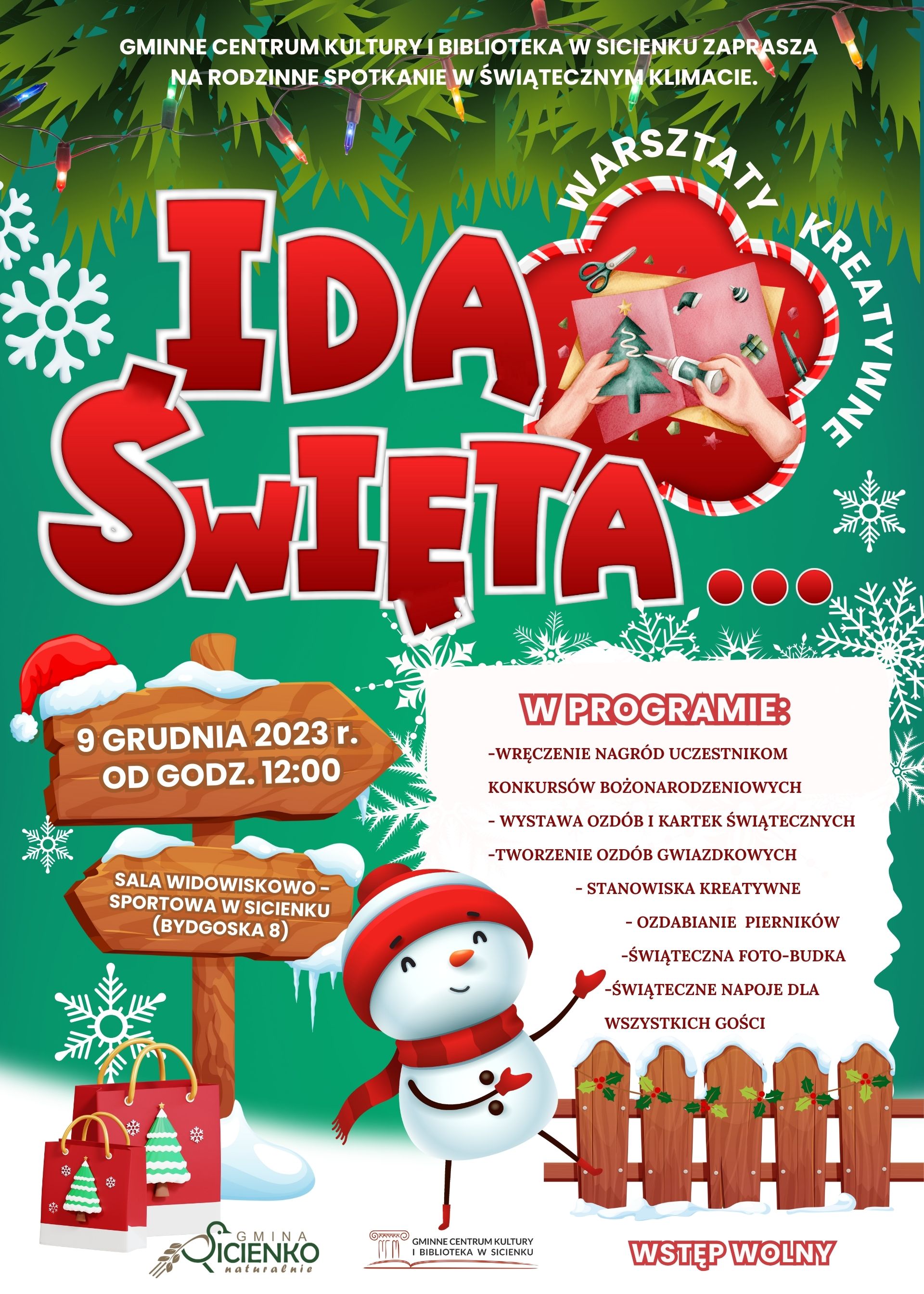 Plakat - Idą święta Plakat - Idą święta