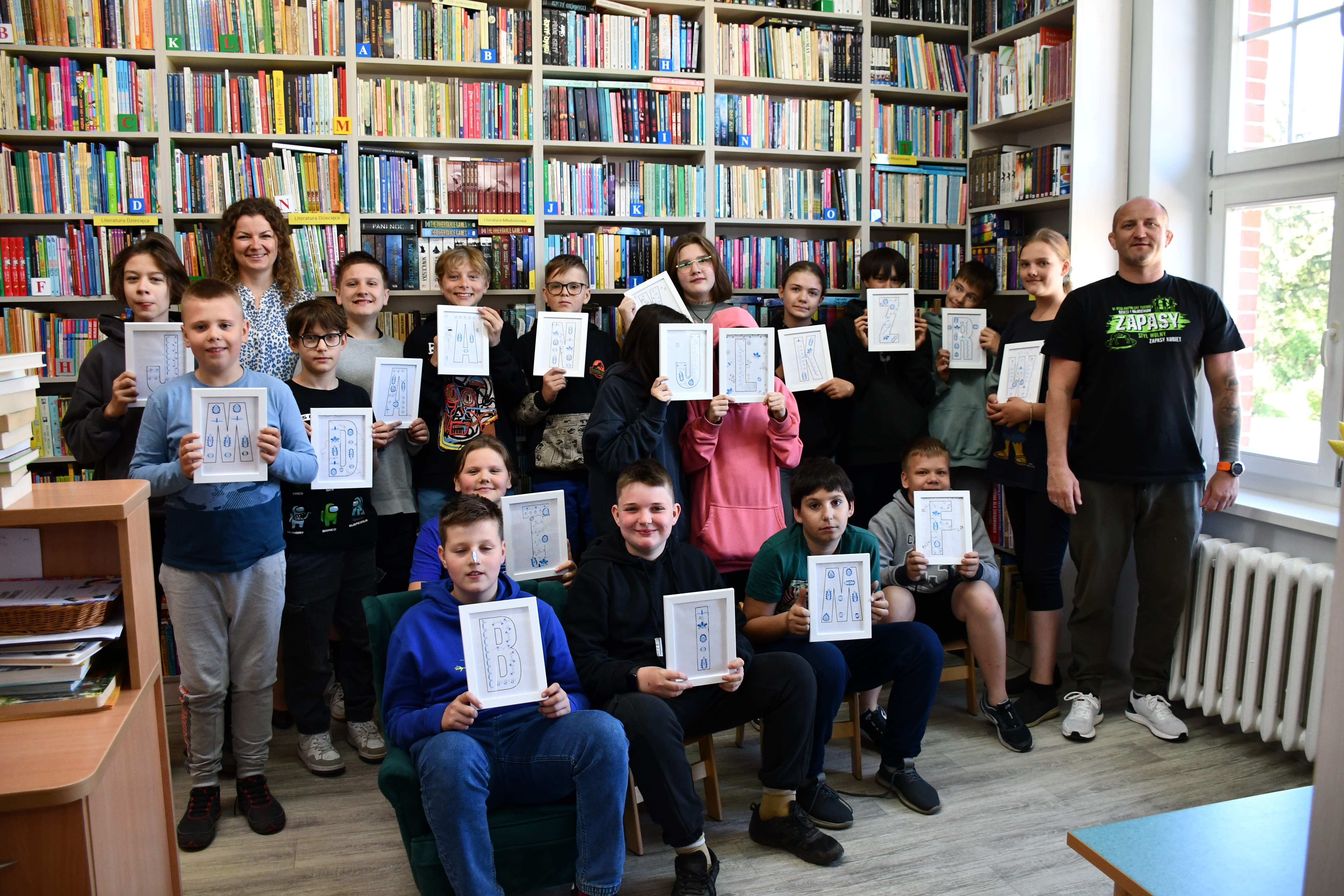 Tydzień Bibliotek - szkoła w Sicienku