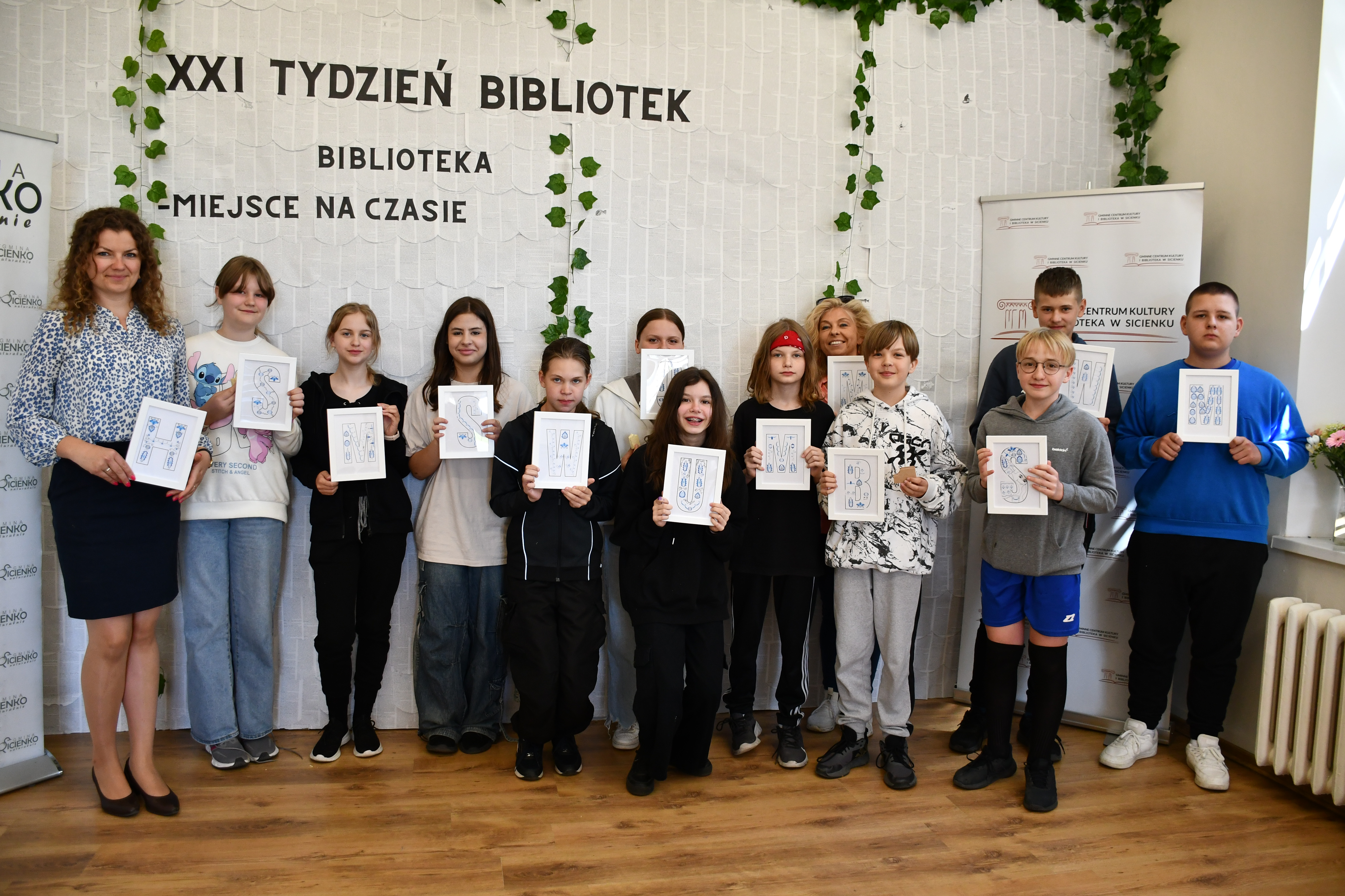 Tydzień Bibliotek - szkoła w Sicienku