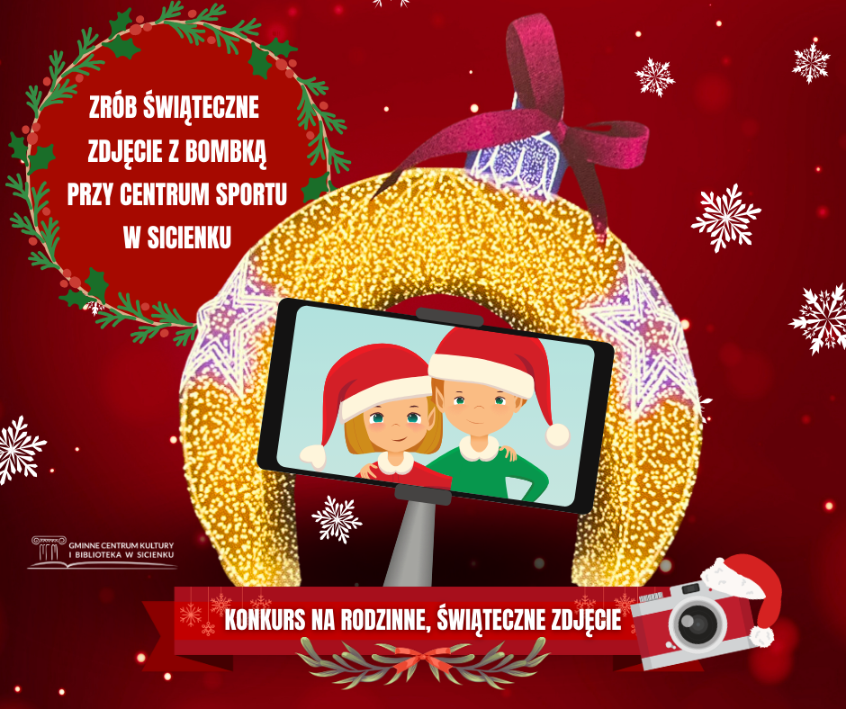 Plakat - zrób świąteczne zdjęcie Plakat - zrób świąteczne zdjęcie
