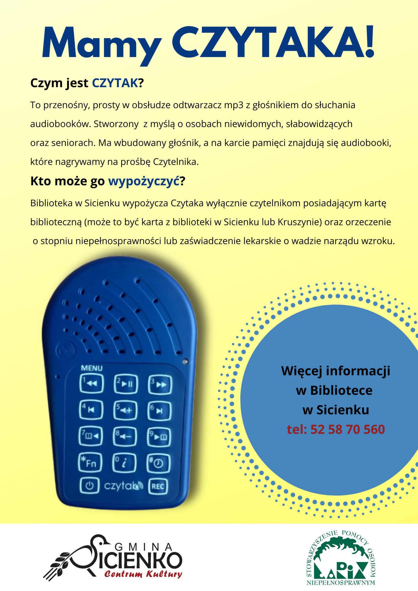 Plakat Czytak 