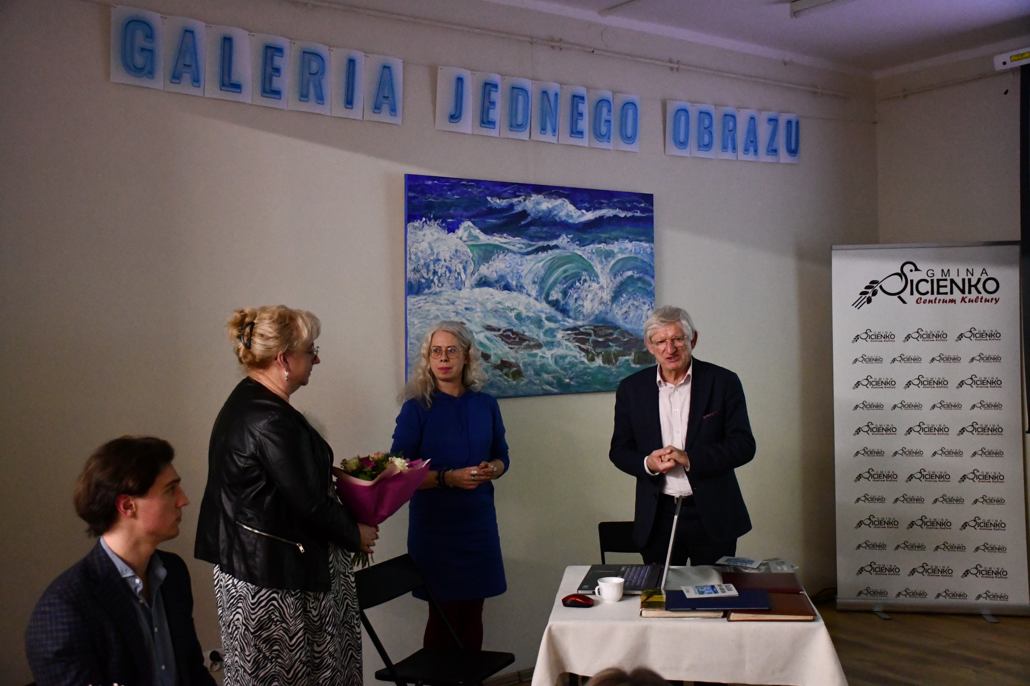 Galeria Jednego Obrazu - spotkanie z autorką Justyną Jugłą Galeria Jednego Obrazu - spotkanie z autorką Justyną Jugłą