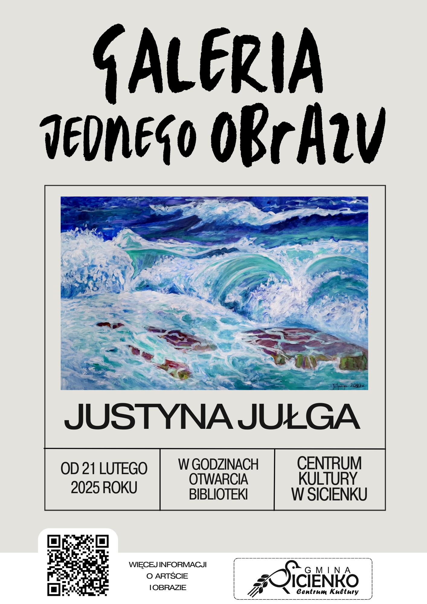 Plakat - Galeria Jednego Obrazu Plakat - Galeria Jednego Obrazu