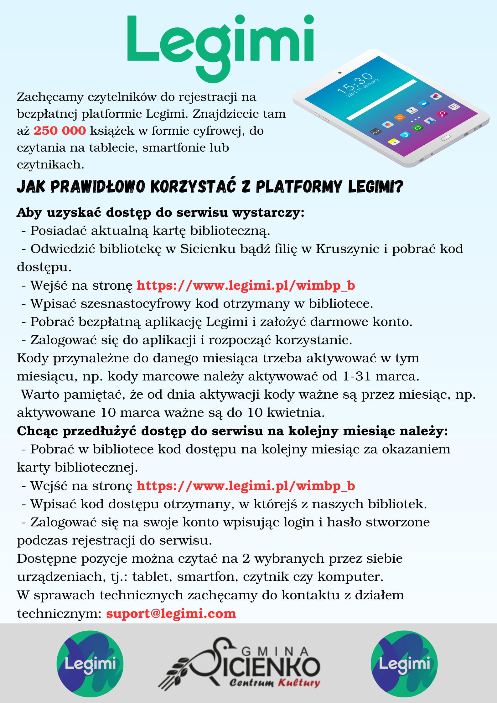 Plakat - Legimi