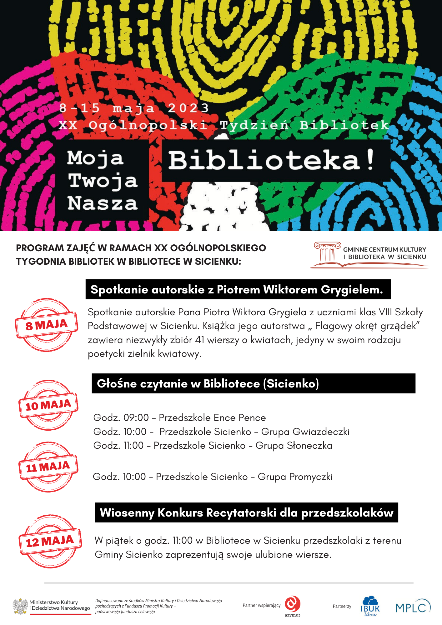 Plakat - Tydzień Bibliotek Plakat - Tydzień Bibliotek