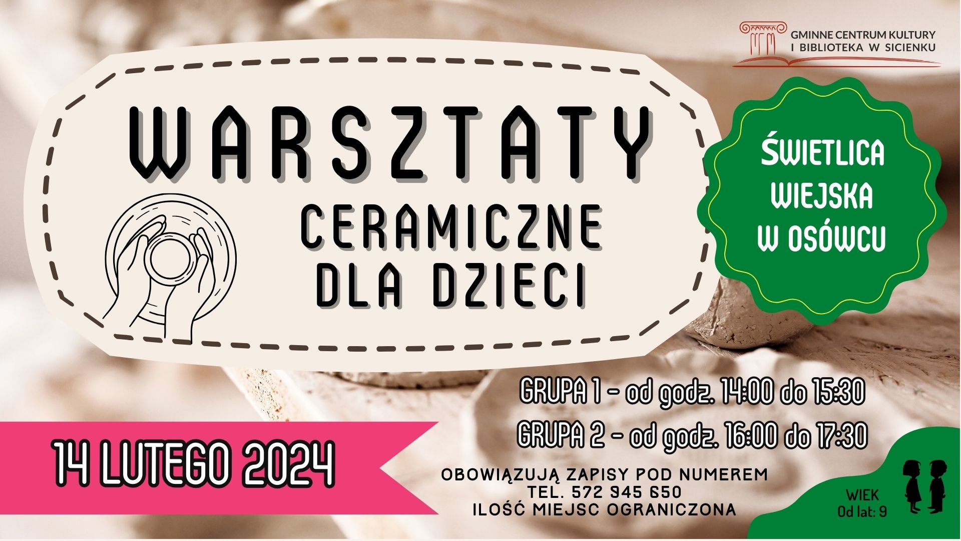 Plakat - ceramika 