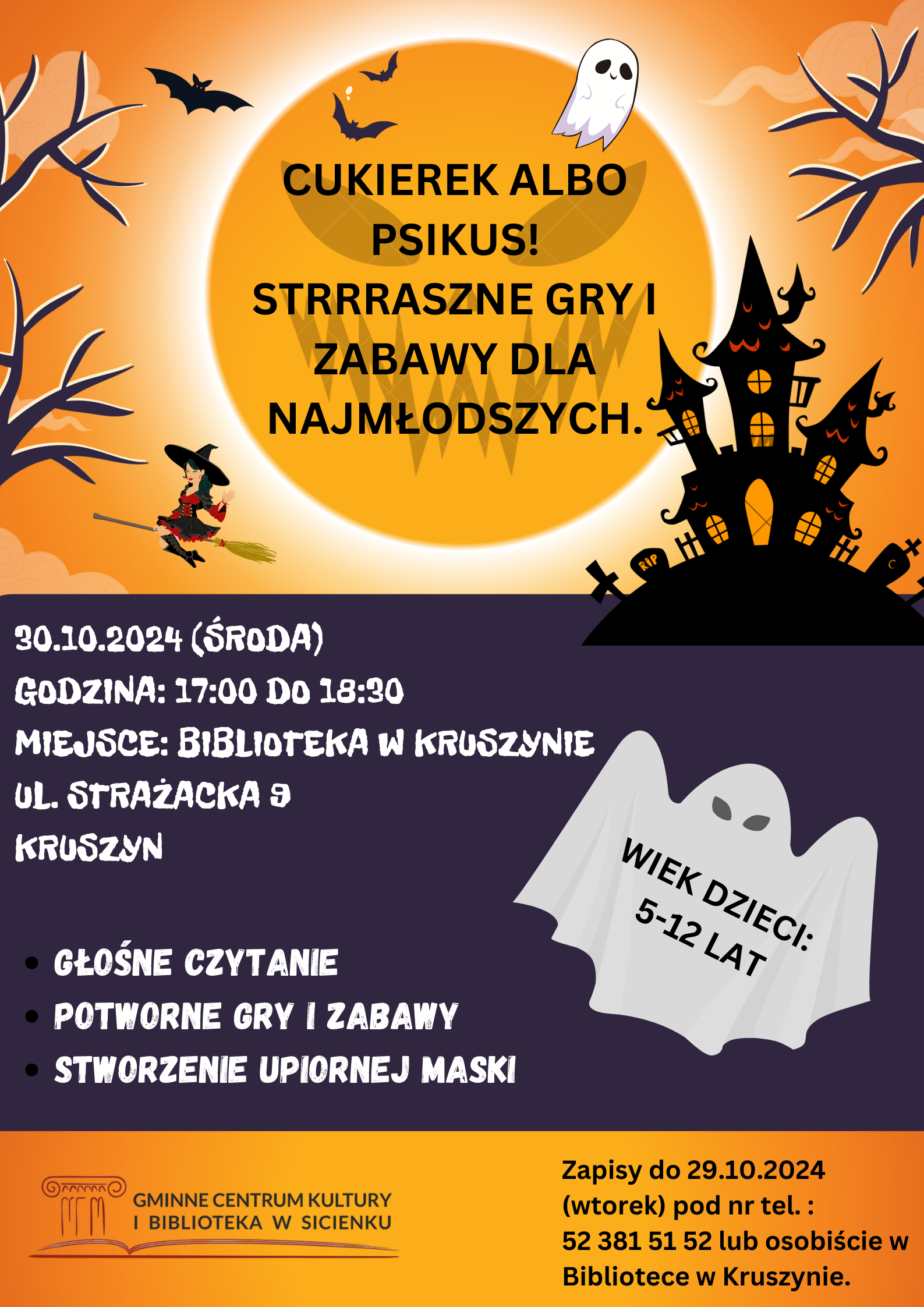 Plakat - Cukierek albo psikus Plakat - Cukierek albo psikus