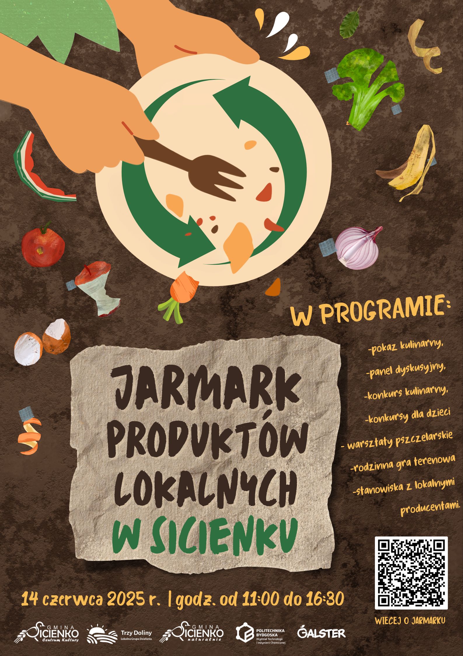 Plakat - Jarmark Produktów Lokalnych w Sicienku Plakat - Jarmark Produktów Lokalnych w Sicienku