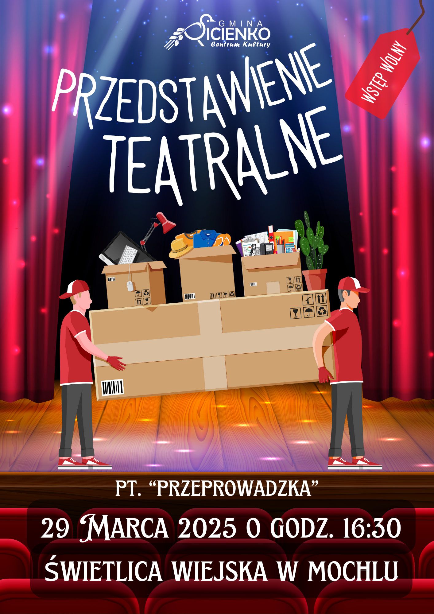 Plakat - Przedstawienie 