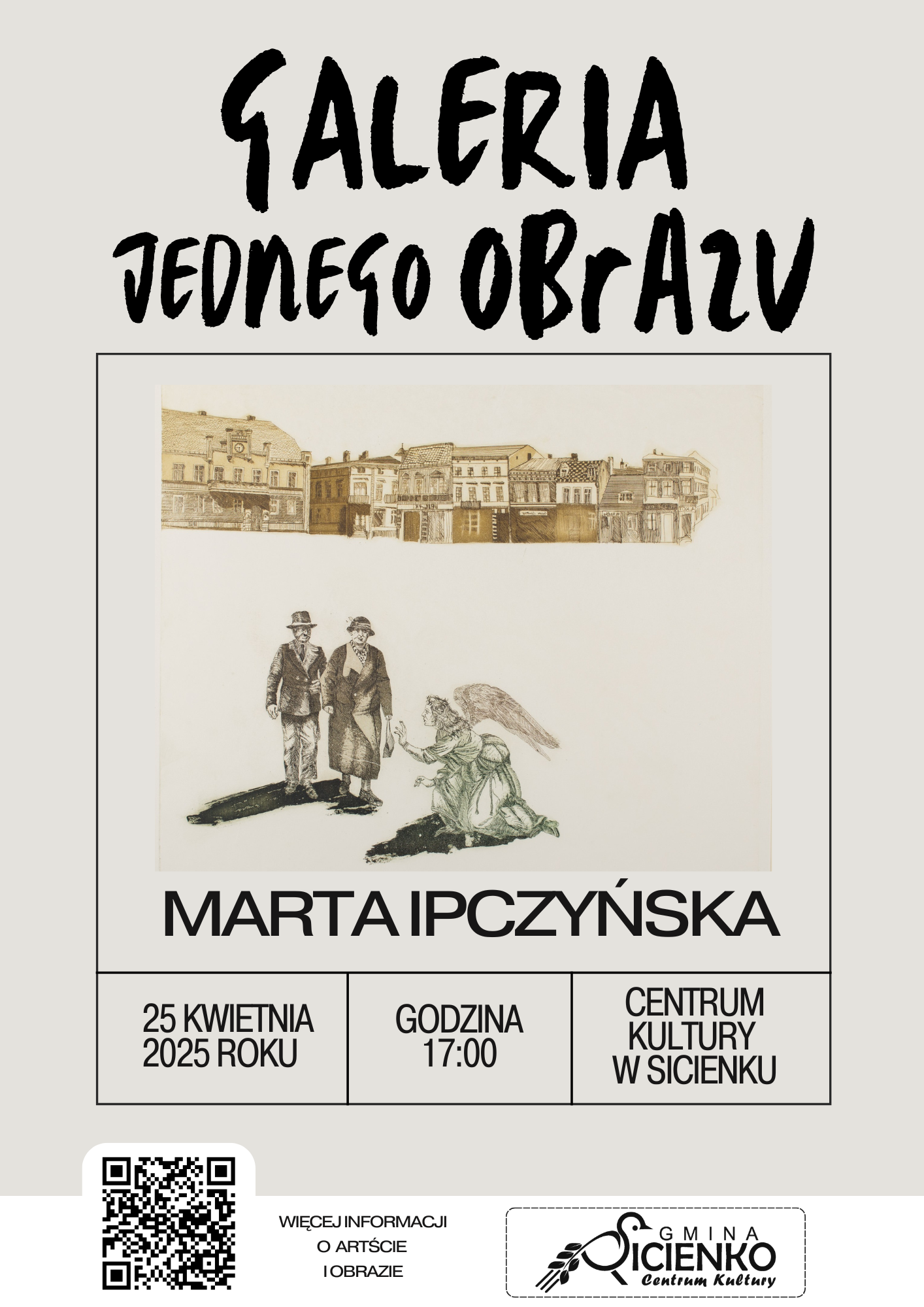 Galeria Jednego Obrazu - spotkanie z autorką Marią Ipczyńską