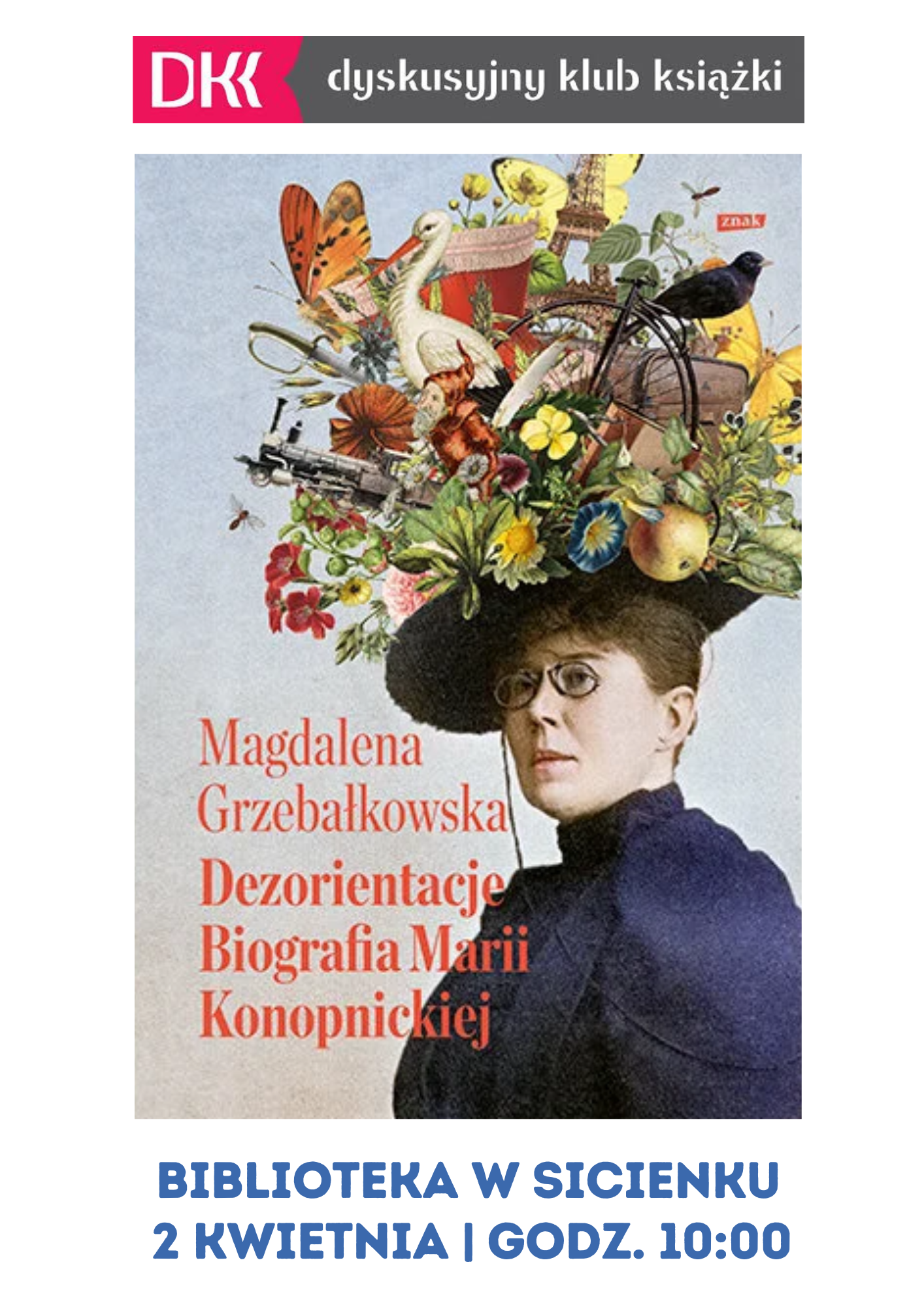 Dyskusyjny Klub Książki - kwiecień 2026