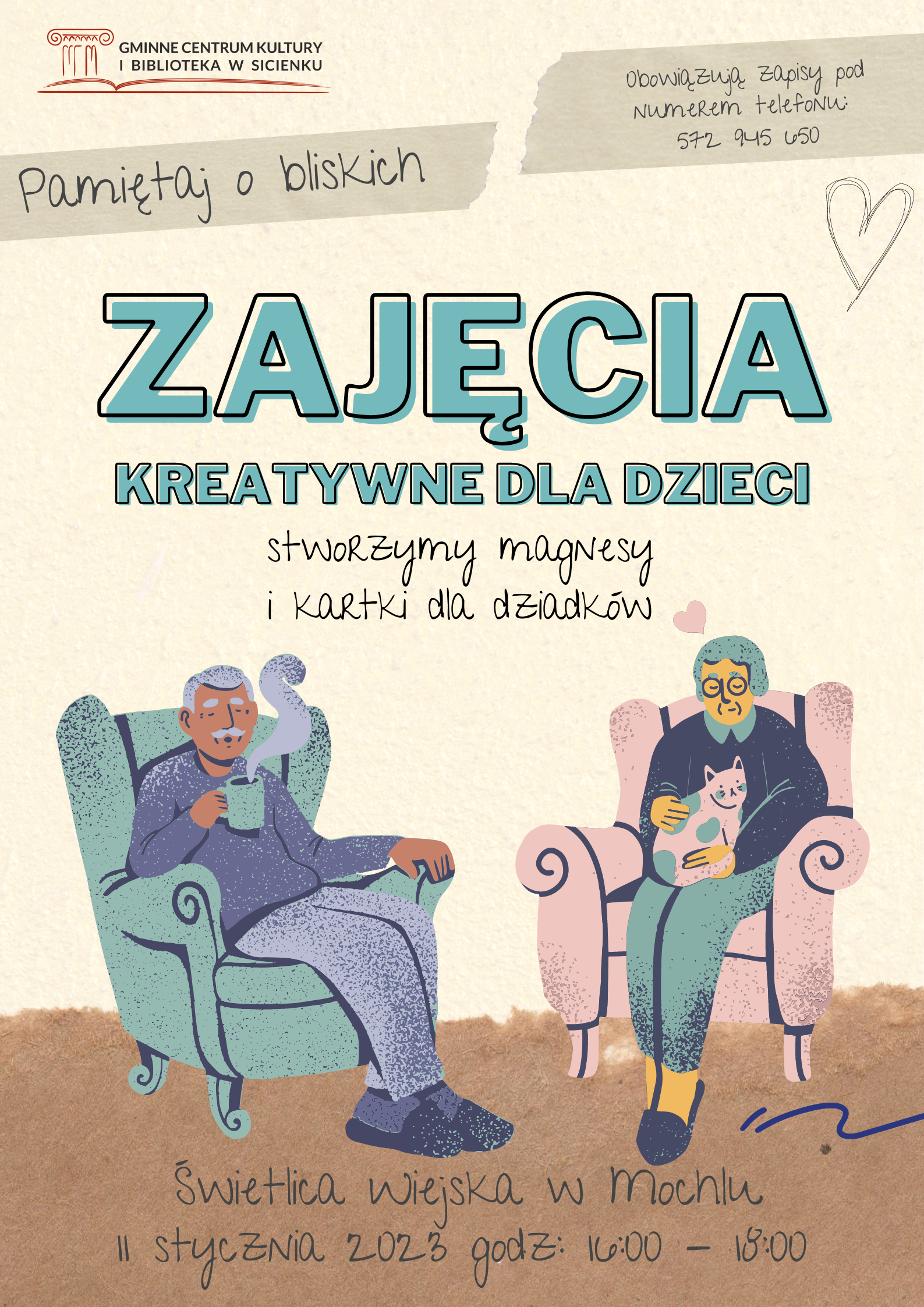 Plakat - Upominki dla dziadków Plakat - Upominki dla dziadków